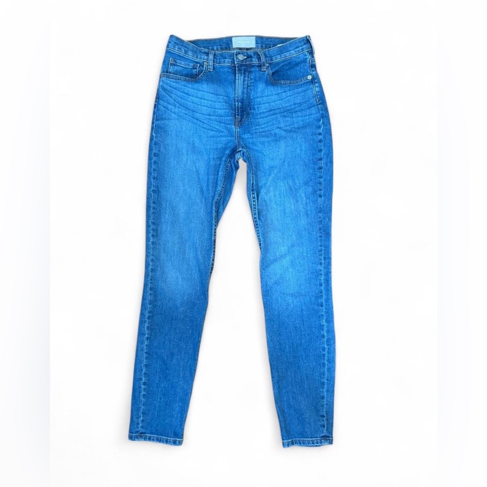 Everlane Vibrant Blue Skinny Jeans